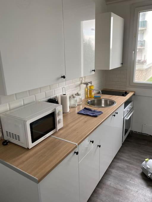 Bel Appartement Avec Parking Et Terrasse Plein Sud Le Havre Exterior foto